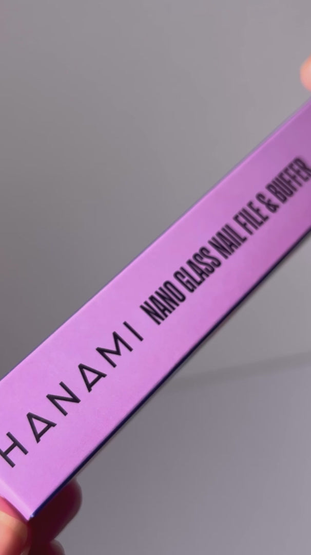 Shape, buff, and polish with Hanami’s Nano Glass File! Made from durable tempered glass with nano-glass tech, it strengthens nails while giving a flawless shine. Eco-friendly, reusable &amp; travel-friendly! Hanami Australian stockist. Free Shipping for orders over $350. Shop now!