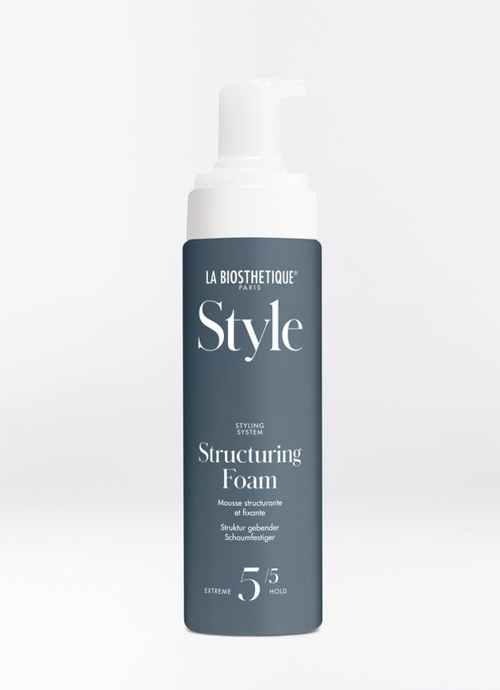 La Biosthetique Structuring Foam. The non-aerosol mousse not only provides strong hold and volume, but also conditions the hair – also ideal for curls. This product is 200 ml. La Biosthetique Australian stockist. Free Shipping for orders over $350. Shipping only in Australia. Shop now.