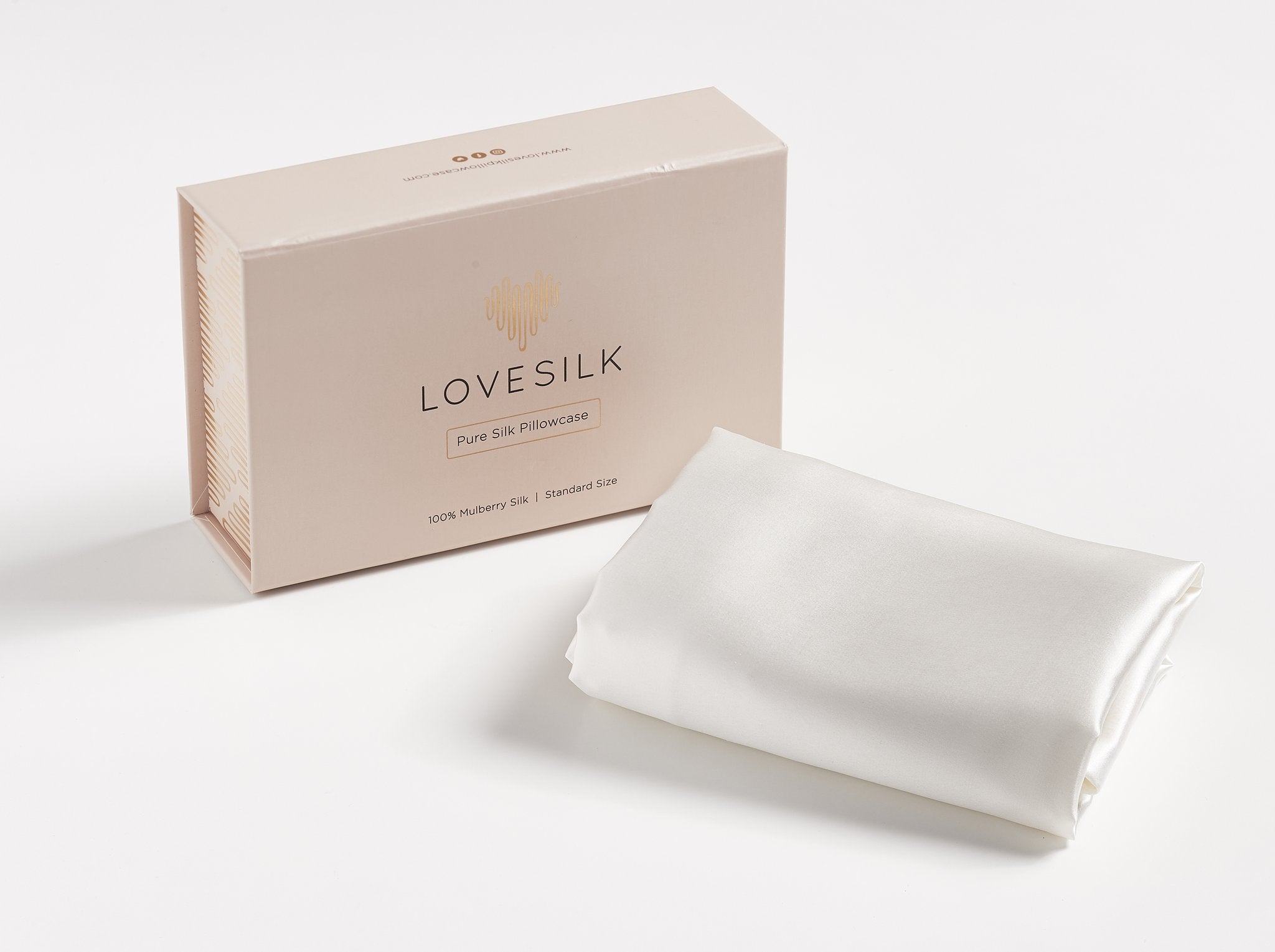 LoveSilk 100% Pure Mulberry Silk Pillowcase