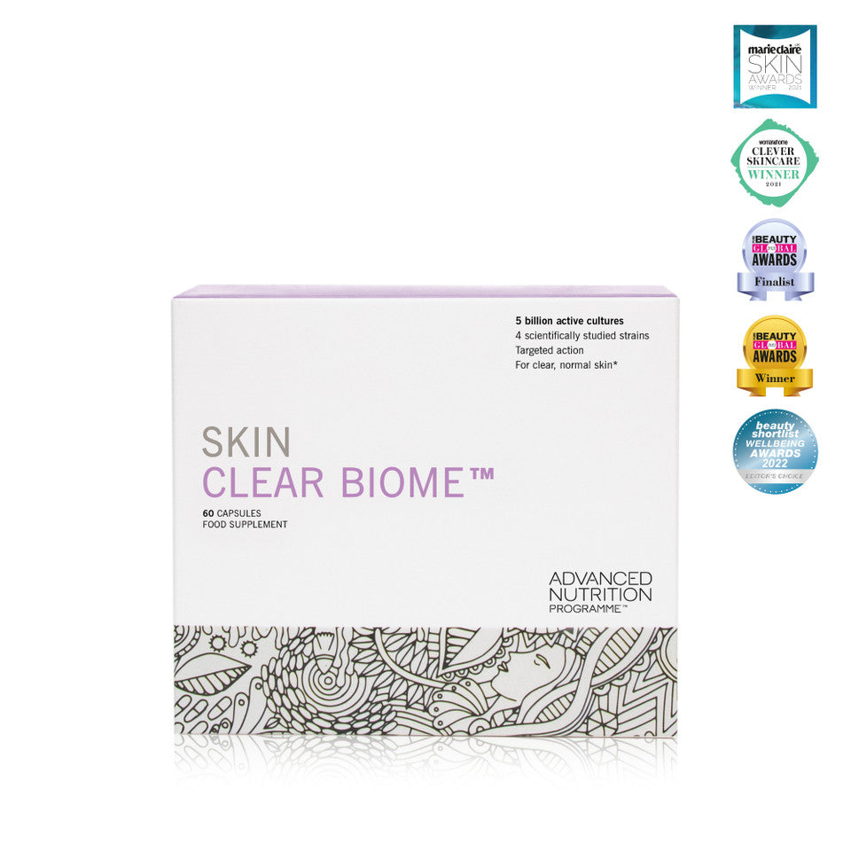 Advanced Nutrition Programme's Skin Clear Biome™ 60 capsules - $146.00 - Free Shipping for orders above $300.00