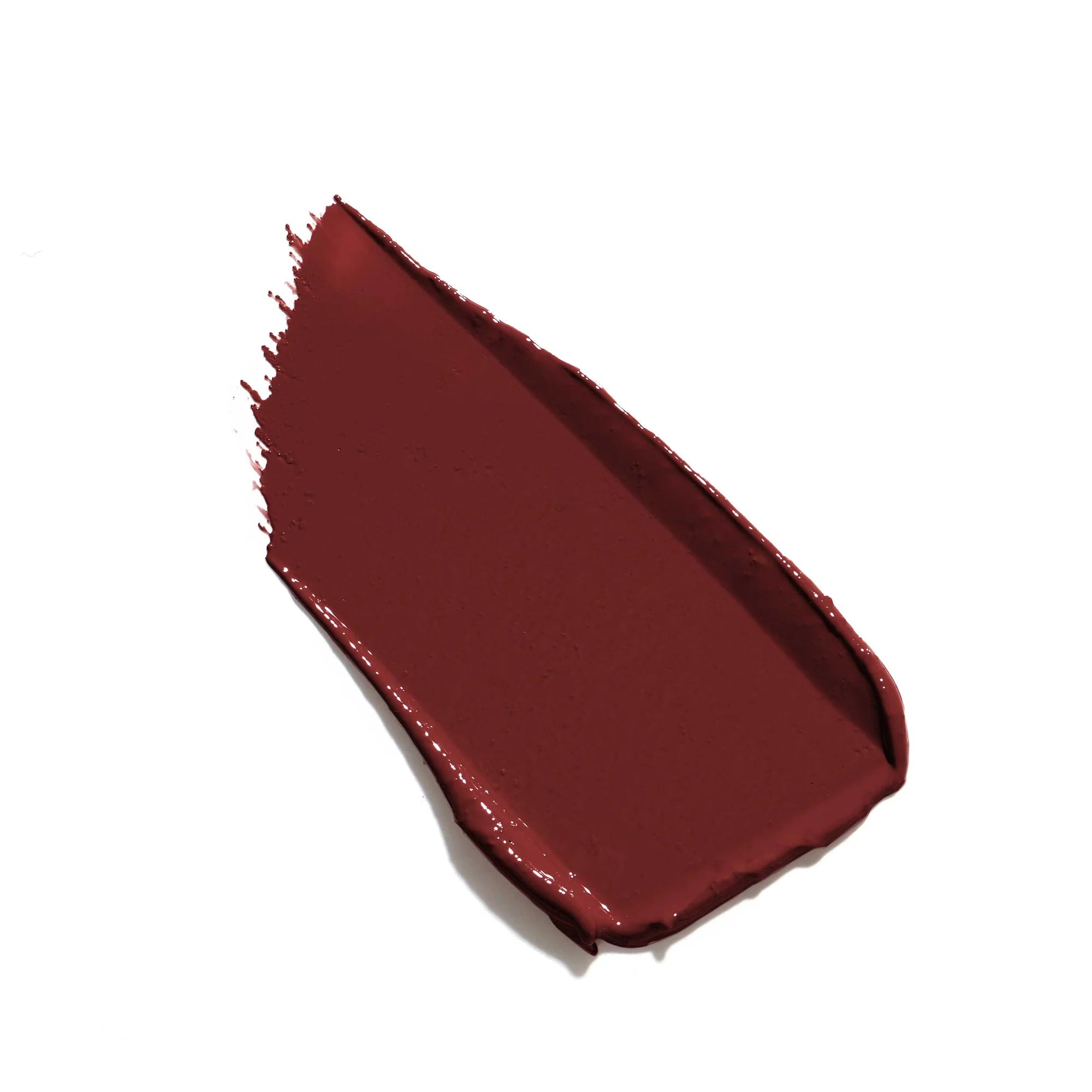 Jane Iredale's ColorLuxe Hydrating Cream Lipstick - swatch and color Bordeaux - warm dark plum