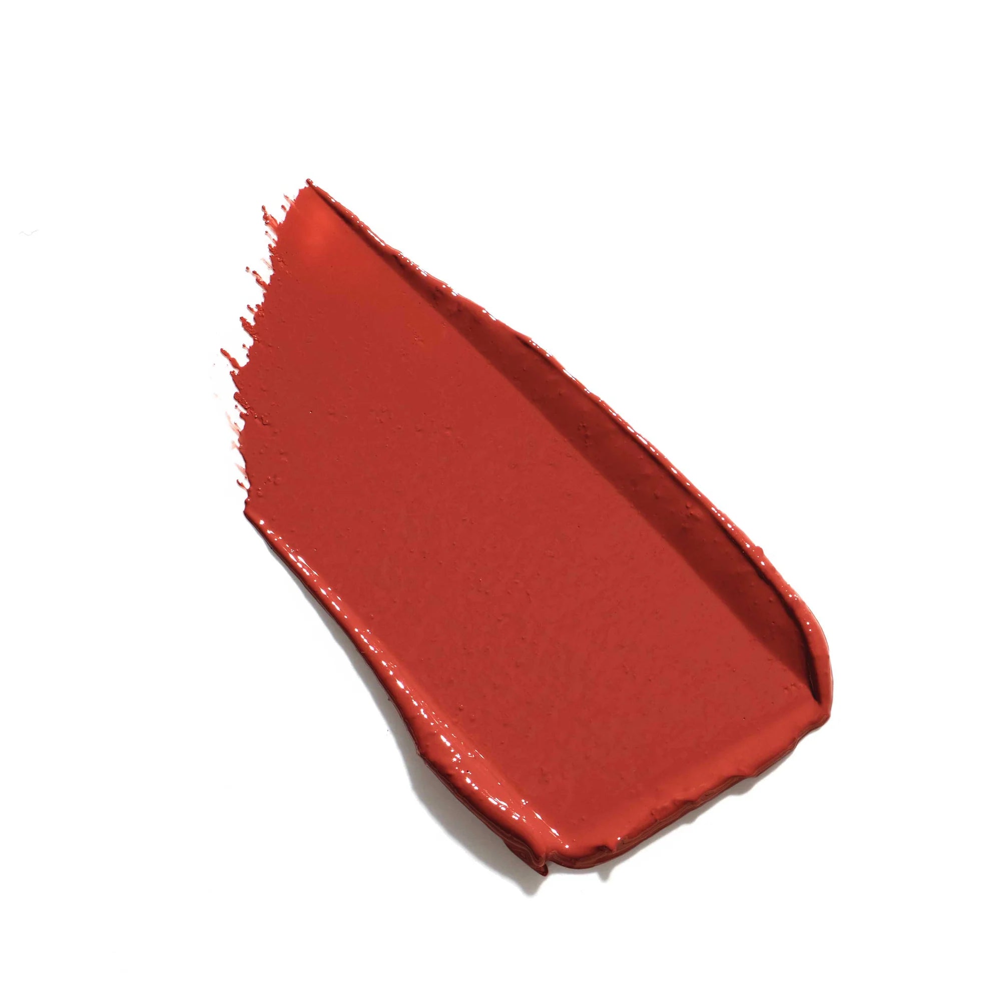 Jane Iredale's ColorLuxe Hydrating Cream Lipstick - swatch and color Scarlet - cool medium soft red