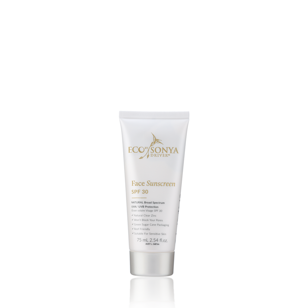 Ecotan's Face Sunscreen SPF 30 is a vegan sunscreen perfect for acne-prone and sensitive skin. 
