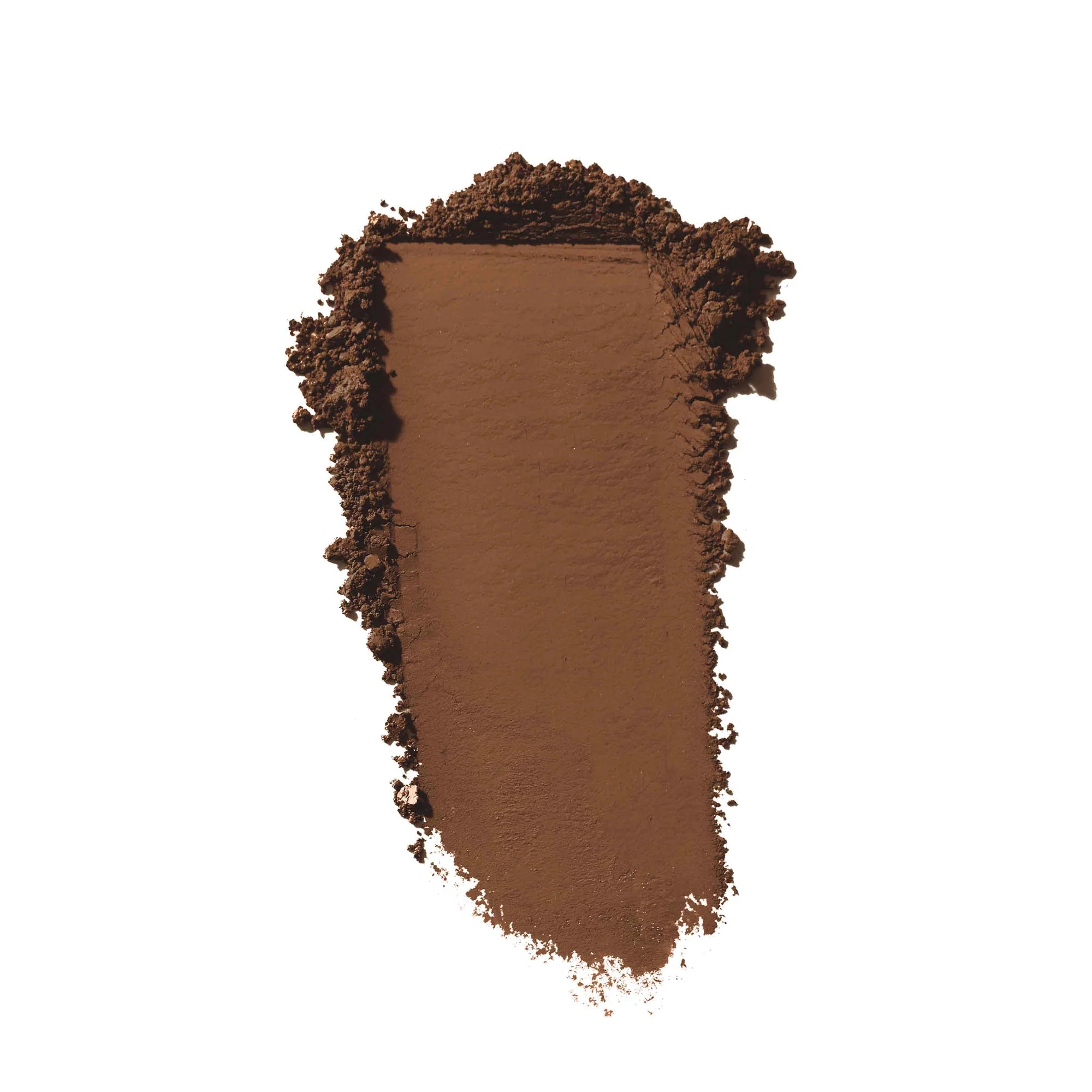 Jane Iredale's PurePressed® Eye Shadow Single - swatch Dark Suede - deep matte brown