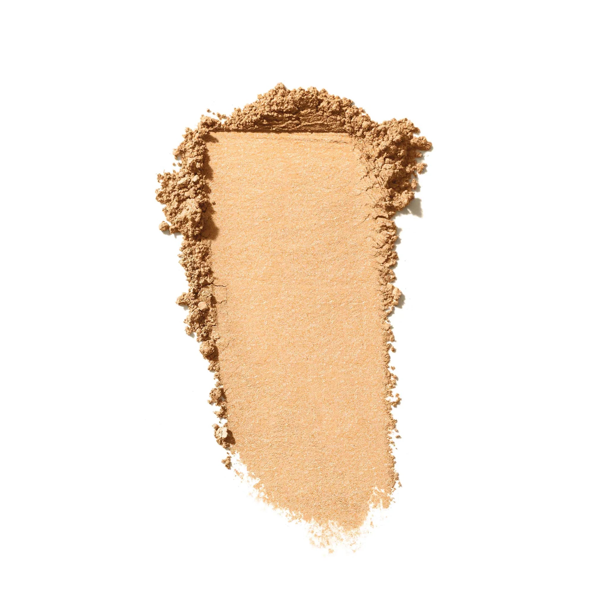Jane Iredale's PurePressed® Eye Shadow Single - swatch Pure Gold - shimmery yellow gold
