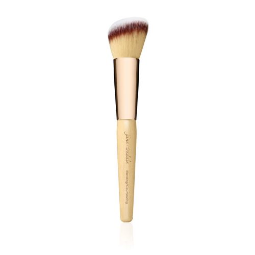 Jane Iredale's Blending/Contouring Brush use with any cream, liquid or powder to contour and blend. Also ideal as a blush brush