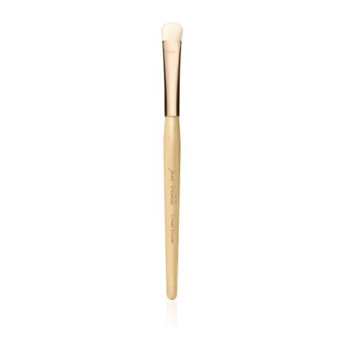 Jane Iredale's Chisel Shader Brush - It can be used to shade with powder, liquid, or cream products in the eye area.