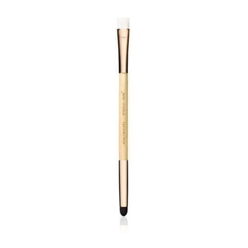 Jane Iredale's Eye Liner/Brow Brush. Use to create the perfect lift at the outer corners of the eyes or pull along the lashes for a soft line.