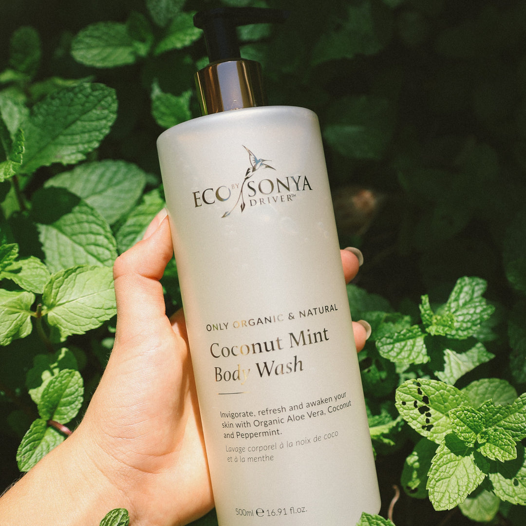 Ecotan's Coconut Mint Body Wash works wonderfully for all skin types, and delivers hydration