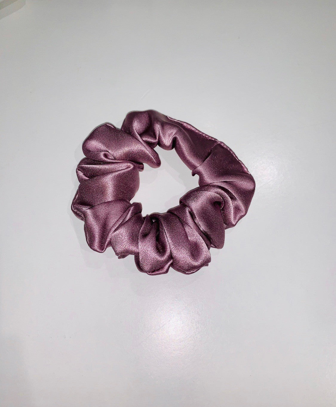 LoveSilk Medium Silk Scrunchies - color Lotus Pink - $9.50
